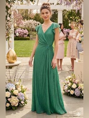 Akira Chicago black label wrap maxi dress size M